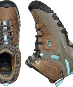 Keen Outdoor 'Keen' Women's Targhee III WP Mid Hiker - Toasted Coconut / Porcelain