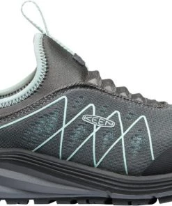 'Keen Utility' Women's Vista Energy EH SR Carbon Fiber Toe - Steel Grey / Blue Glass