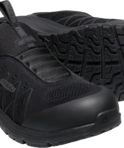 'Keen Utility' Men's Vista Energy ESD SR Carbon Fiber Toe - Black / Black