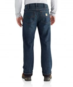 'Carhartt' Men's Relaxed Fit Holter Fleece Lined - Blue Ridge