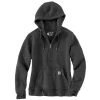 'Carhartt' Women's Clarksburg 1/2 Zip Sweatshirt - Carbon Heather 1 'Carhartt' Women's Clarksburg 1/2 Zip Sweatshirt - Carbon Heather