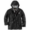 'Carhartt' Men's Midweight Waterproof Rainstorm Jacket - Black 2 'Carhartt' Men's Midweight Waterproof Rainstorm Jacket - Black