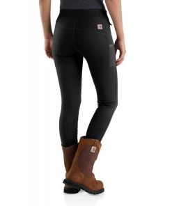 'Carhartt' Women's Fitted Lightweight Utility Legging - Black