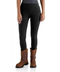 'Carhartt' Women's Fitted Lightweight Utility Legging - Black
