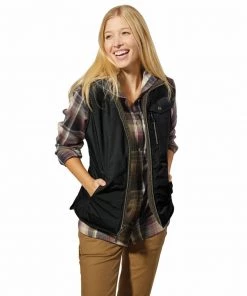 'Carhartt' Women's Utility Sherpa-Lined Vest - Black
