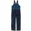 'Carhartt' Men's Storm Defender Force Midweight Bib Overall - Dark Blue / Navy