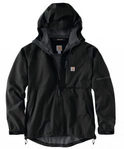 'Carhartt' Men's Storm Defender® Midweight WP Hooded Jacket - Black