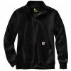 'Carhartt' Men's Force Midweight 1/4 Zip Sweatshirt - Black Heather
