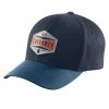'Carhartt' Men's Rugged Flex Cap With Patch Logo - Navy