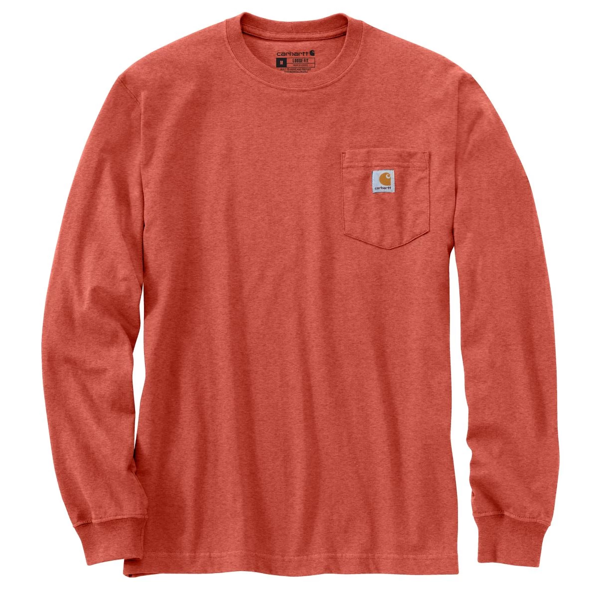 'Carhartt' Women's Heavyweight "Women At Work" Pocket T-Shirt - Earthen Clay Heather 5 'Carhartt' Women's Heavyweight "Women At Work" Pocket T-Shirt - Earthen Clay Heather