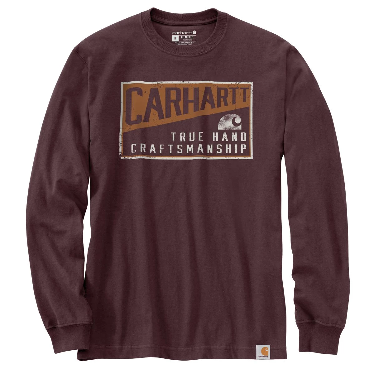 'Carhartt' Men's Heavyweight Craftsmanship Graphic T-Shirt - Port 3 'Carhartt' Men's Heavyweight Craftsmanship Graphic T-Shirt - Port