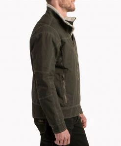 'Kuhl' Men's Burr Jacket Lined - Gun Metal