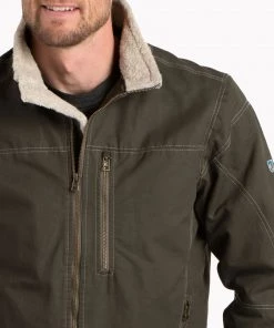 'Kuhl' Men's Burr Jacket Lined - Gun Metal