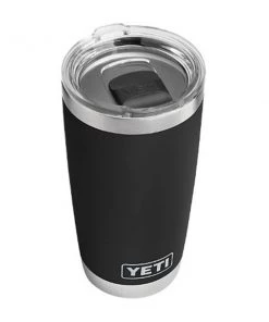 'YETI' 20 Oz. Rambler Insulated Tumbler - Black