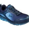 'Skechers' Women's Teflin-Arterios EH Alloy Toe - Navy / Black