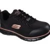 'Skechers' Women's Sure Track Chiton EH Alloy Toe - Black / Rose Gold 2 'Skechers' Women's Sure Track Chiton EH Alloy Toe - Black / Rose Gold