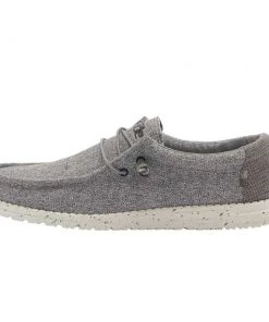 'Hey Dude' Men's Wally - Slate Houndstooth