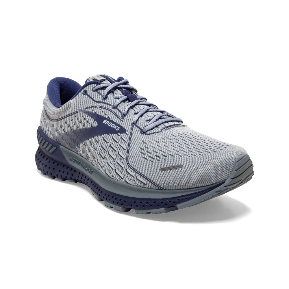 'Brooks' Men's Adrenaline GTS 21 - Grey / Tradewinds / Deep Cobalt 4 'Brooks' Men's Adrenaline GTS 21 - Grey / Tradewinds / Deep Cobalt