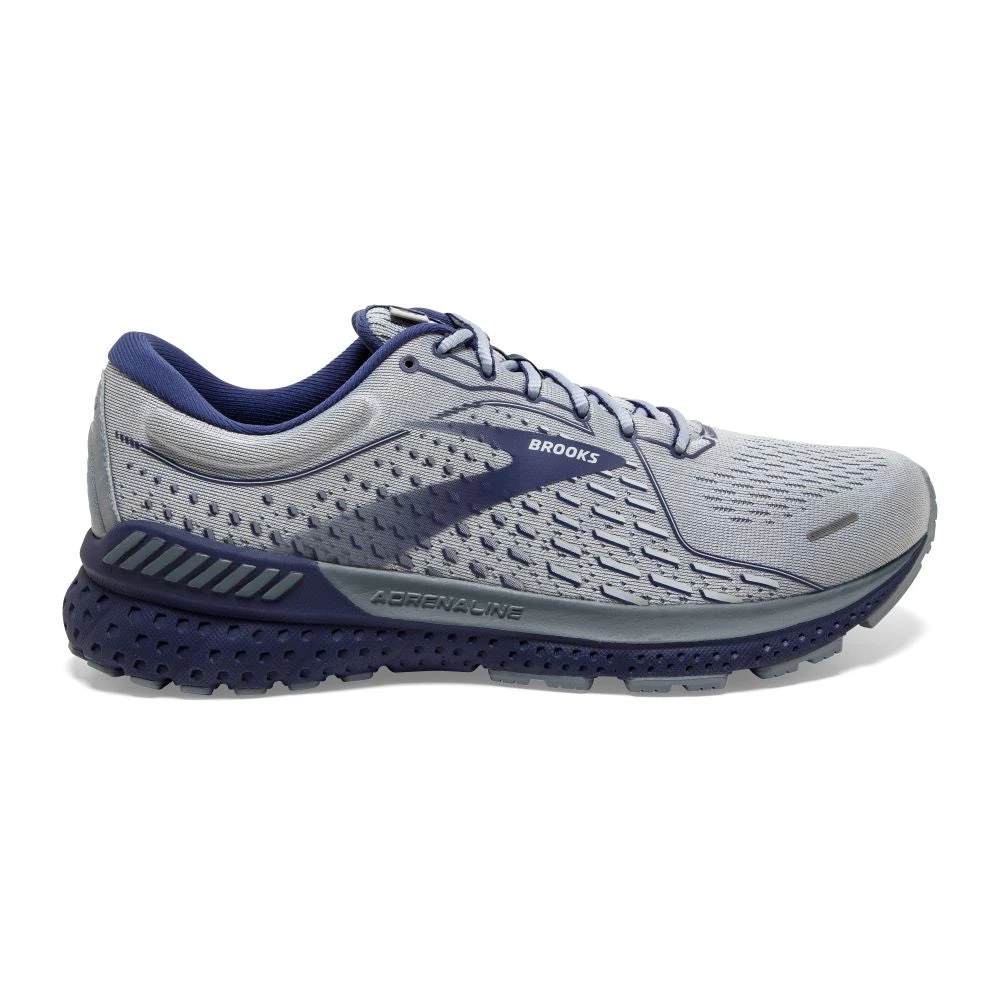 'Brooks' Men's Adrenaline GTS 21 - Grey / Tradewinds / Deep Cobalt 3 'Brooks' Men's Adrenaline GTS 21 - Grey / Tradewinds / Deep Cobalt