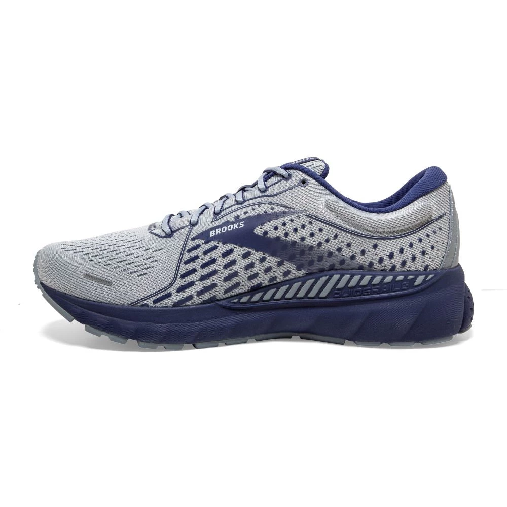 'Brooks' Men's Adrenaline GTS 21 - Grey / Tradewinds / Deep Cobalt 7 'Brooks' Men's Adrenaline GTS 21 - Grey / Tradewinds / Deep Cobalt
