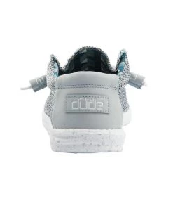 ‘Hey Dude' Men’s Wally Sox Funk - Ice Grey