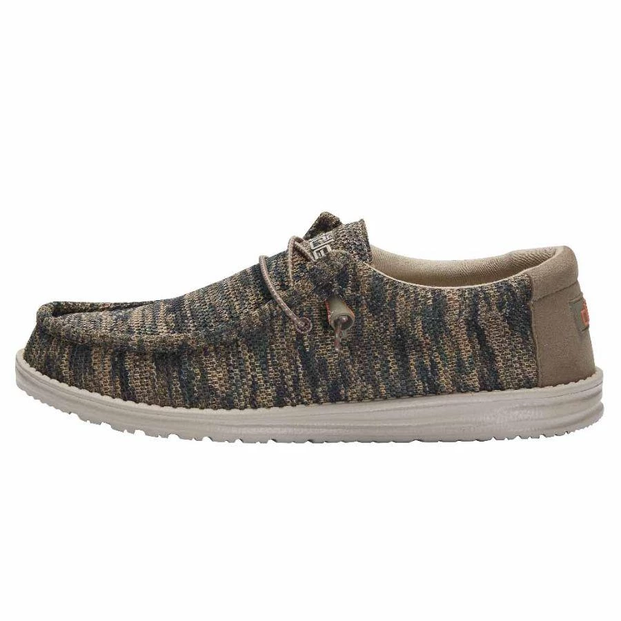 'Hey Dude' Men's Wally Sox - Woodland Camo 8 'Hey Dude' Men's Wally Sox - Woodland Camo