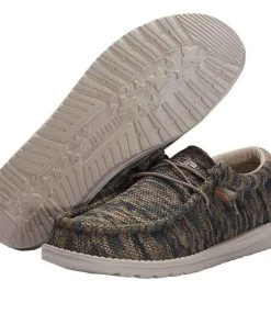 'Hey Dude' Men's Wally Sox - Woodland Camo 10 'Hey Dude' Men's Wally Sox - Woodland Camo