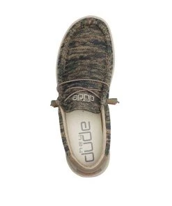 'Hey Dude' Men's Wally Sox - Woodland Camo