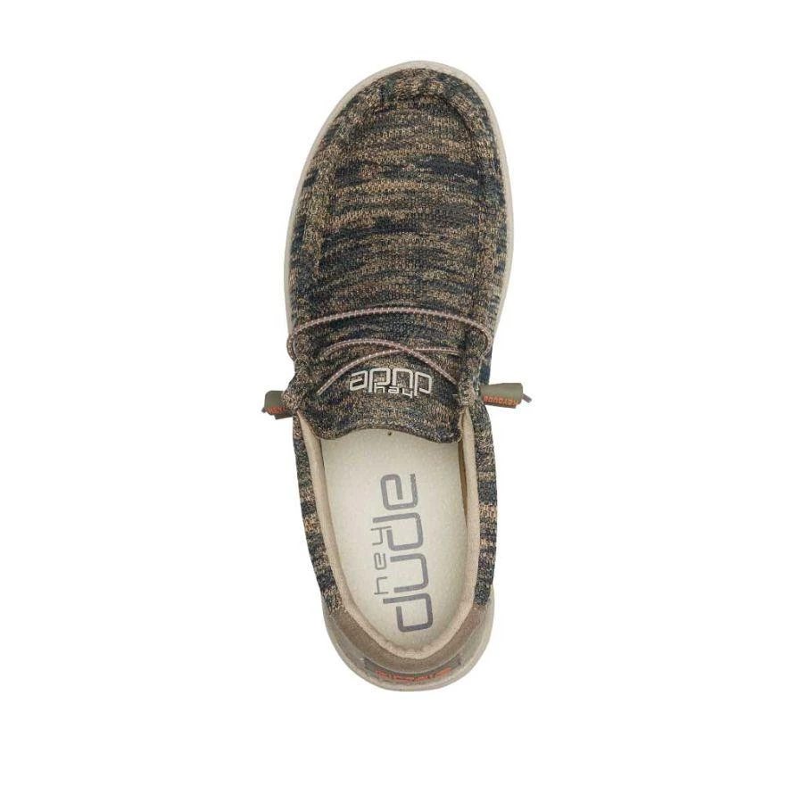 'Hey Dude' Men's Wally Sox - Woodland Camo 4 'Hey Dude' Men's Wally Sox - Woodland Camo
