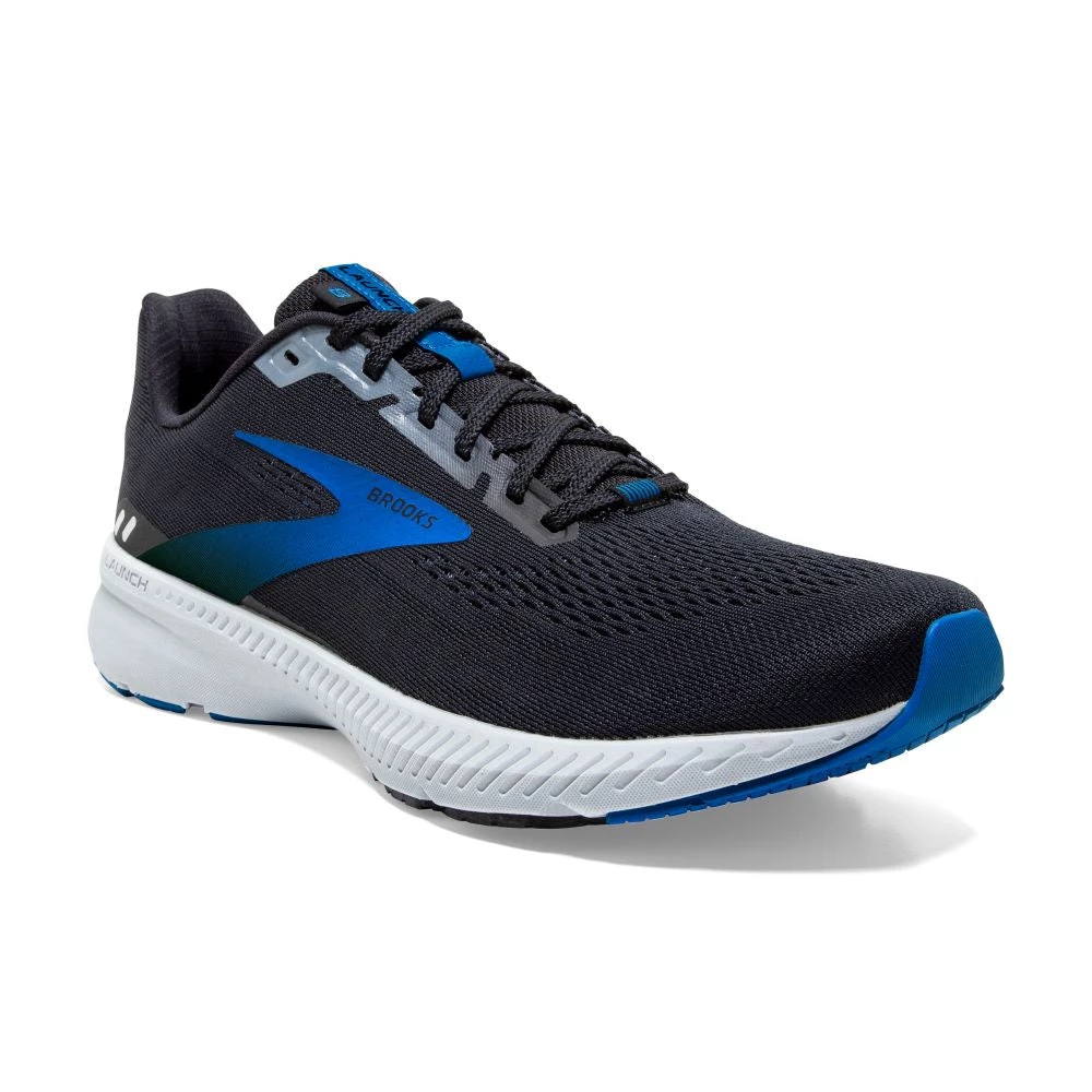 'Brooks' Men's Launch GTS 8 - Black / Grey / Blue 4 'Brooks' Men's Launch GTS 8 - Black / Grey / Blue