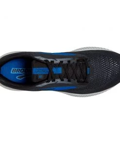 'Brooks' Men's Launch GTS 8 - Black / Grey / Blue 10 'Brooks' Men's Launch GTS 8 - Black / Grey / Blue