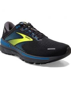 'Brooks' Men's Adrenaline GTS 22 - Black / Blue / Nightlife 11 'Brooks' Men's Adrenaline GTS 22 - Black / Blue / Nightlife