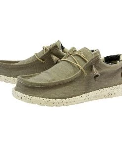 'Hey Dude' Men's Wally Stretch - Beige