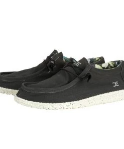 'Hey Dude' Men's Wally Stretch - Black