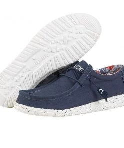 'Hey Dude' Men's Wally Stretch - Blue