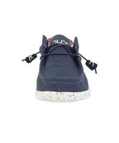 'Hey Dude' Men's Wally Stretch - Blue