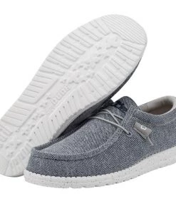 'Hey Dude' Men's Wally Stretch - Cobalt