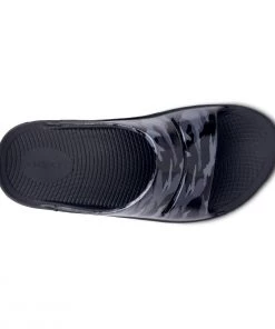 'OOFOS' Women's OOahh Slide Limited Edition - Black / Gray / Camo 11 'OOFOS' Women's OOahh Slide Limited Edition - Black / Gray / Camo