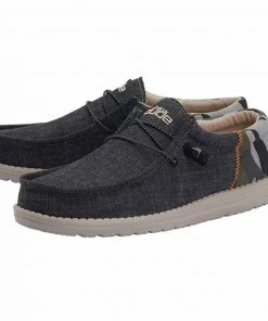 'Hey Dude' Men's Wally Funk - Camo Dark Grey