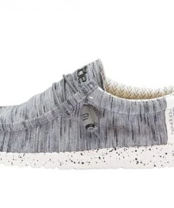 'Hey Dude' Men's Wally Stretch - Stone/White