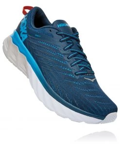 'HOKA' Men's Arahi 4 - Majolica Blue / Dresden Blue (Wide)
