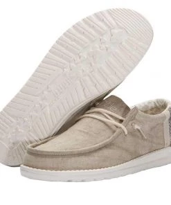 'Hey Dude' Men's Wally Funk - Natural Khaki