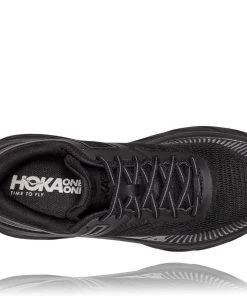 'HOKA' Men's Bondi 7 - Black / Black (Wide)