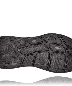 'HOKA' Men's Bondi 7 - Black / Black (Extra Wide)