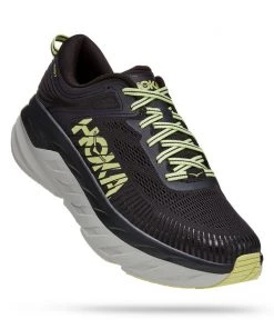 'HOKA' Men's Bondi 7 - Blue Graphite / Butterfly (Wide)