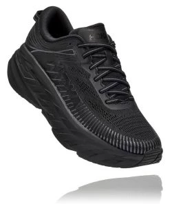 'HOKA' Women's Bondi 7 - Black / Black (Wide)