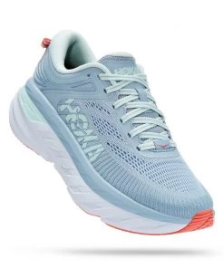 'HOKA' Women's Bondi 7 - Blue Fog / Blue Glass (Wide)