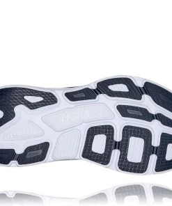 'HOKA' Women's Bondi 7 - Lunar Rock / Black Iris (Wide)