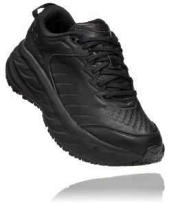 'HOKA' Women's Bondi SR - Black / Black (Wide)