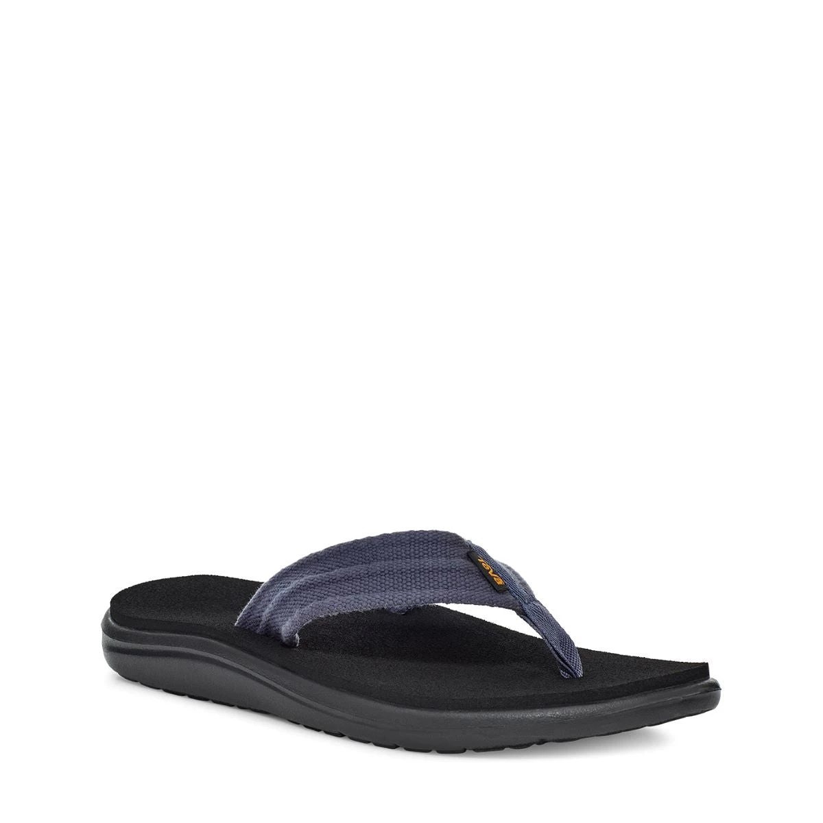 'Teva' Men's Voya Canvas Flip Sandal - Blue Indigo 3 'Teva' Men's Voya Canvas Flip Sandal - Blue Indigo